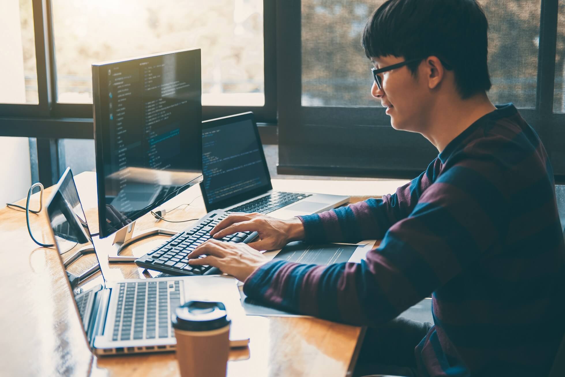 Why every business needs a professional web development studio. Professional Development Programmer Working In Pro 2022 11 17 06 07 09 Utc 1